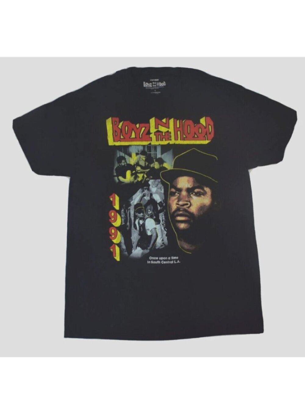 Boyz N The Hood Mens Once Upon A Time In South Central LA Black Shirt New Large